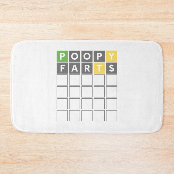 Item preview, FUNNY WORD GAME POOPY FARTS designed and sold by appareltolove.