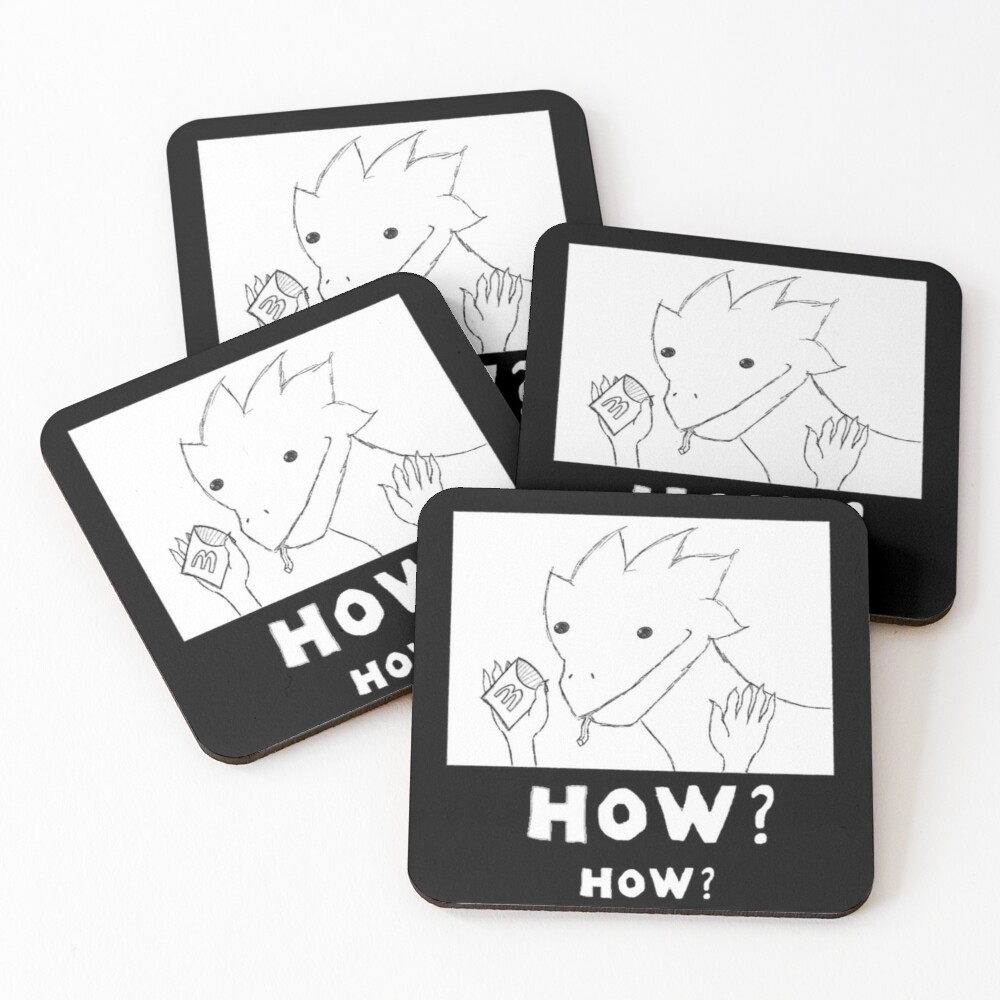 Item preview, Coasters (Set of 4) designed and sold by GeekPopDesigns.