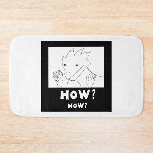 Item preview, How?  How? designed and sold by GeekPopDesigns.
