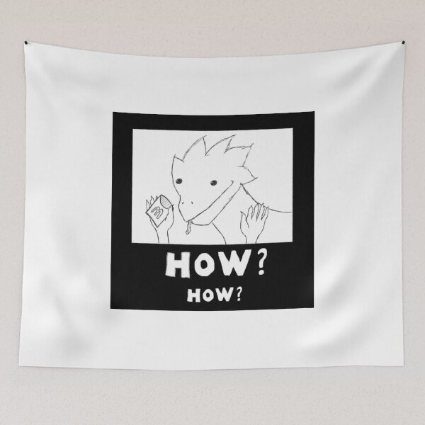 Item preview, How?  How? designed and sold by GeekPopDesigns.
