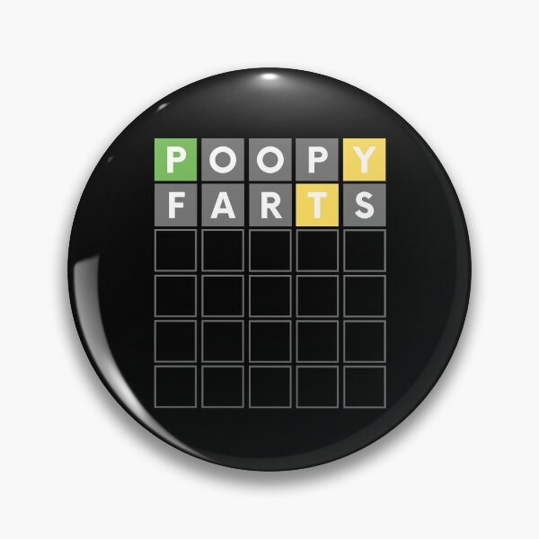 Item preview, FUNNY WORD GAME POOPY FARTS designed and sold by appareltolove.