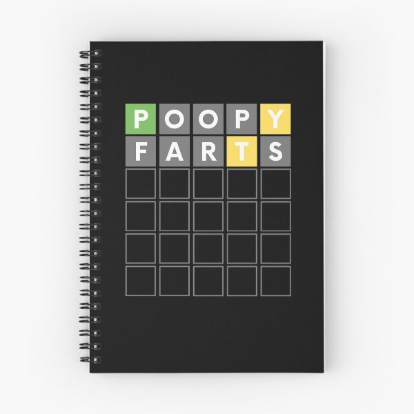 Item preview, FUNNY WORD GAME POOPY FARTS designed and sold by appareltolove.