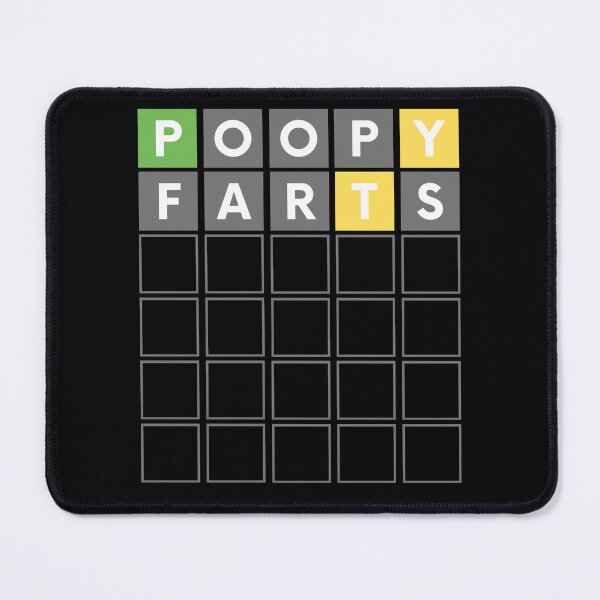 Item preview, FUNNY WORD GAME POOPY FARTS designed and sold by appareltolove.