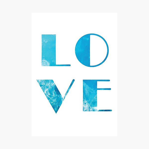 Item preview, Love in Blue, Valentines Day Special designed and sold by HybrisStudio.