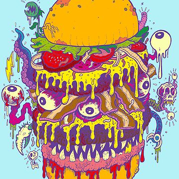 Artwork thumbnail, Monster Burger by Daniel Ete