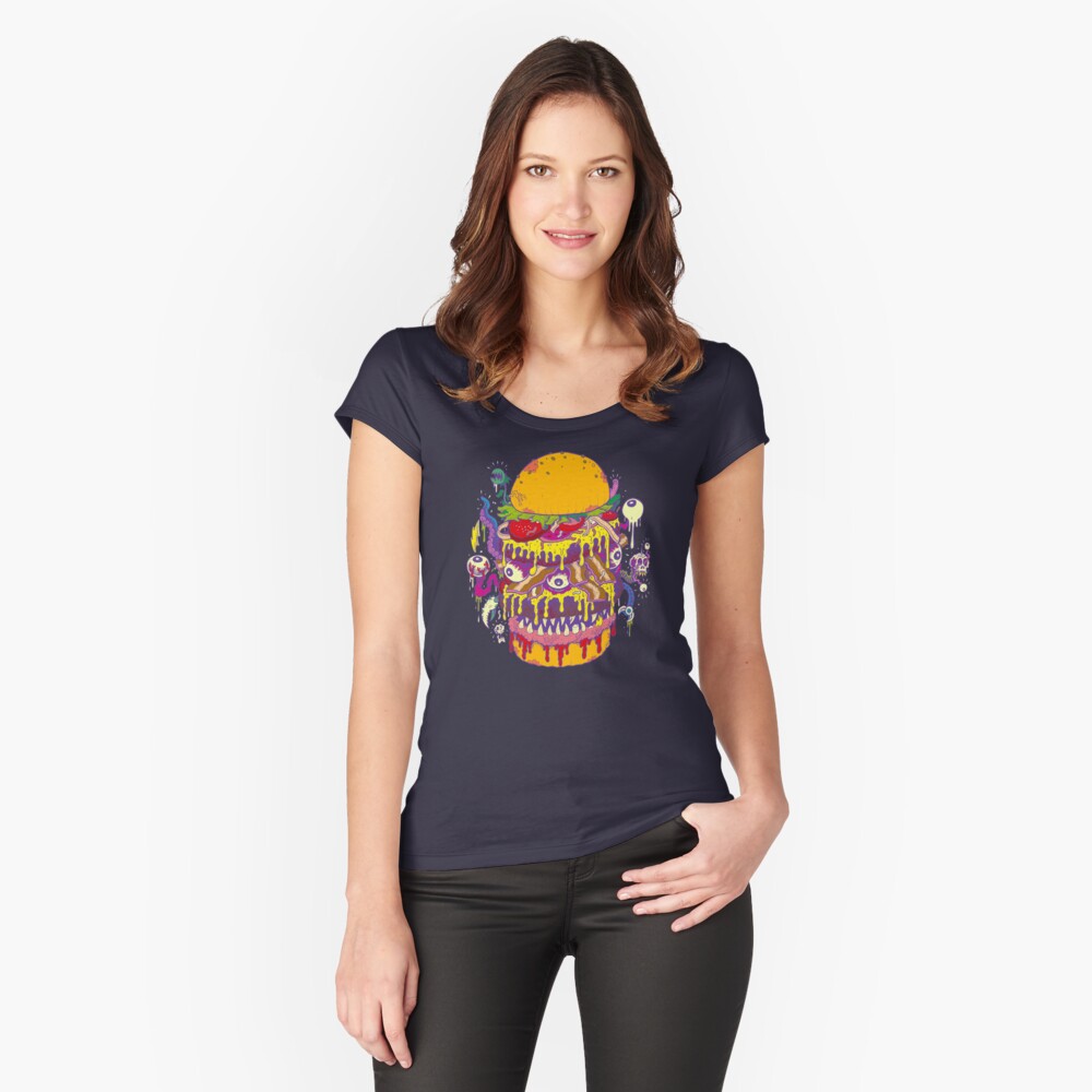 Item preview, Fitted Scoop T-Shirt designed and sold by danielete.