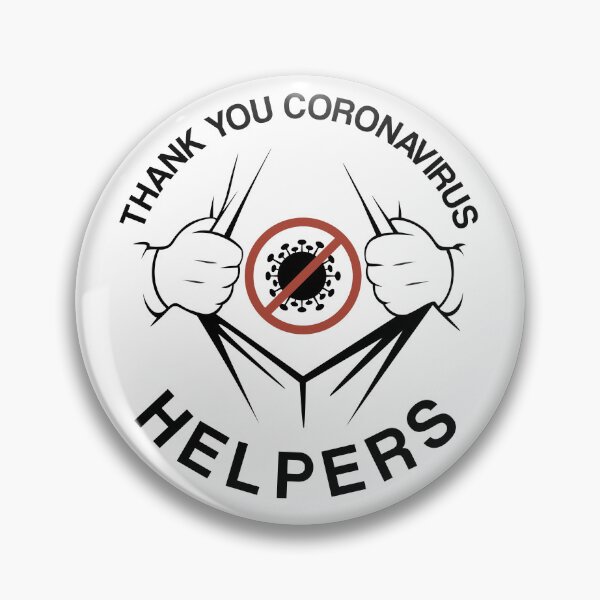 Item preview, Thank You Coronavirus Helpers designed and sold by SportDIXIT.