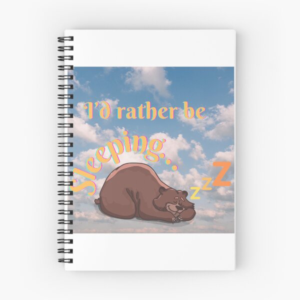 Item preview, I’d Rather Be Sleeping designed and sold by RichTeeDesigns.