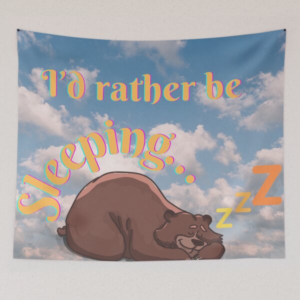 Item preview, I’d Rather Be Sleeping designed and sold by RichTeeDesigns.
