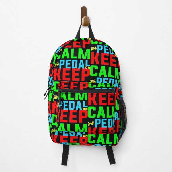 Item preview, Keep calm and pedal on T-shirt designed and sold by Velocitiy.