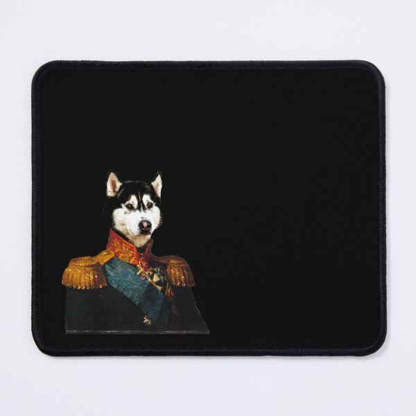 Item preview, Cute Husky Distinguish Royal Dog Pets on renaissance oil painting designed and sold by katarsisworks.