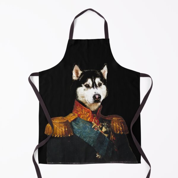Item preview, Cute Husky Distinguish Royal Dog Pets on renaissance oil painting designed and sold by katarsisworks.