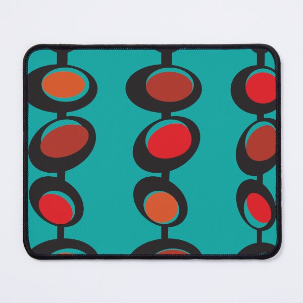 Item preview, Mid Century Modern Design on Turquoise designed and sold by LisWilliams.