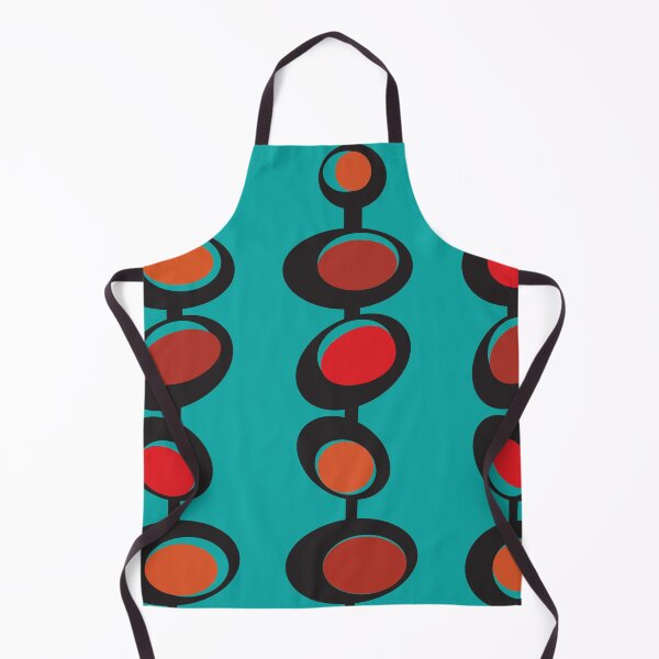 Item preview, Mid Century Modern Design on Turquoise designed and sold by LisWilliams.