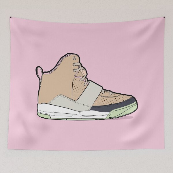 Item preview, Air Yeezy 1 "Net Tan" designed and sold by Graphkicks.