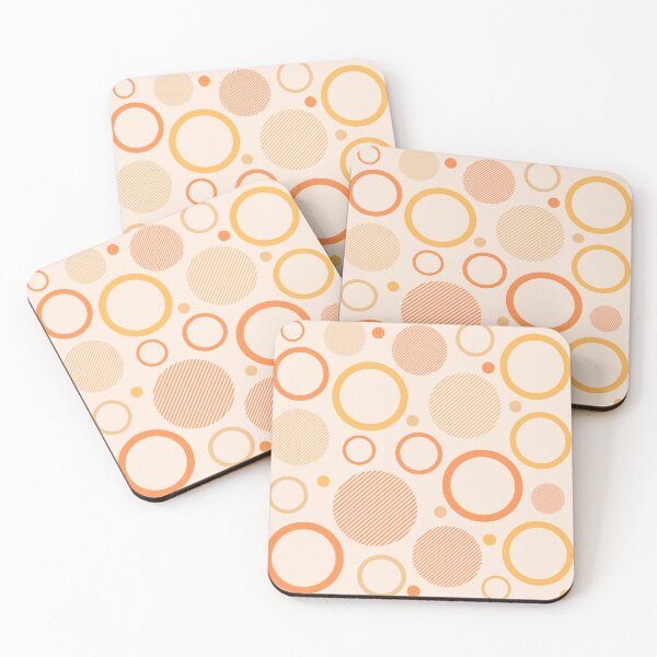 Item preview, Peach Dots Sensation designed and sold by designlee.