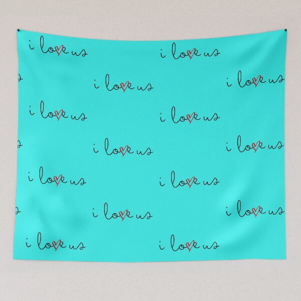 Item preview, I love us- valentine's day quote designed and sold by CareChoice.
