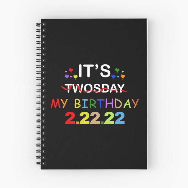 Item preview, it's twosday my birthday 2 22 22 designed and sold by DN Shop ★★★★★.