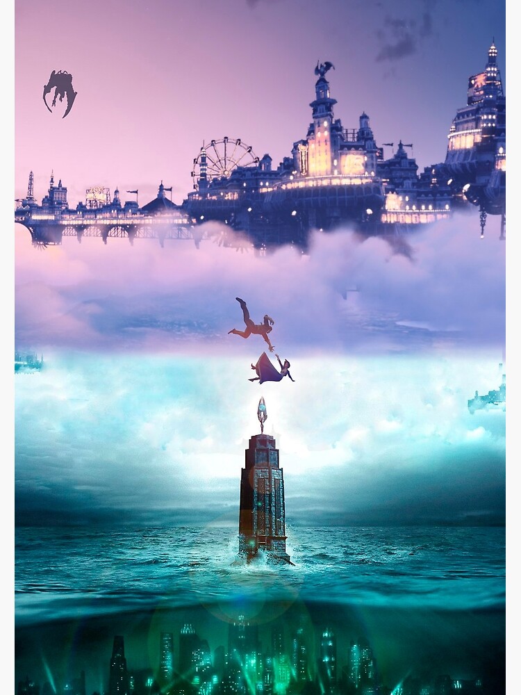 Bioshock Infinite - 2 Worlds Poster by mateliste