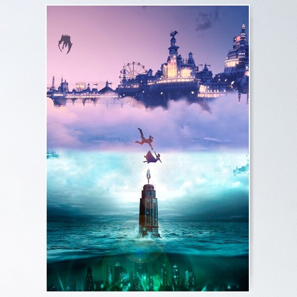 Item preview, Bioshock Infinite - 2 Worlds designed and sold by mateliste.