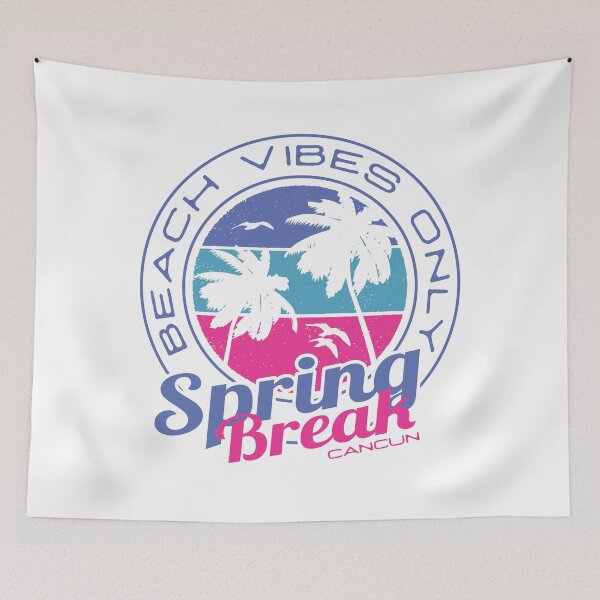 Item preview, Spring Break Beach Vibes Only Cancun Mexico designed and sold by TKsTees.