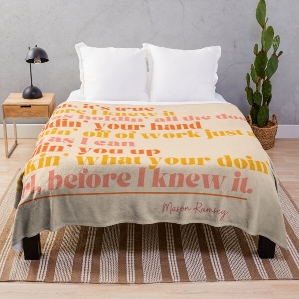 Item preview, Before I knew it lyrics designed and sold by reannyn.
