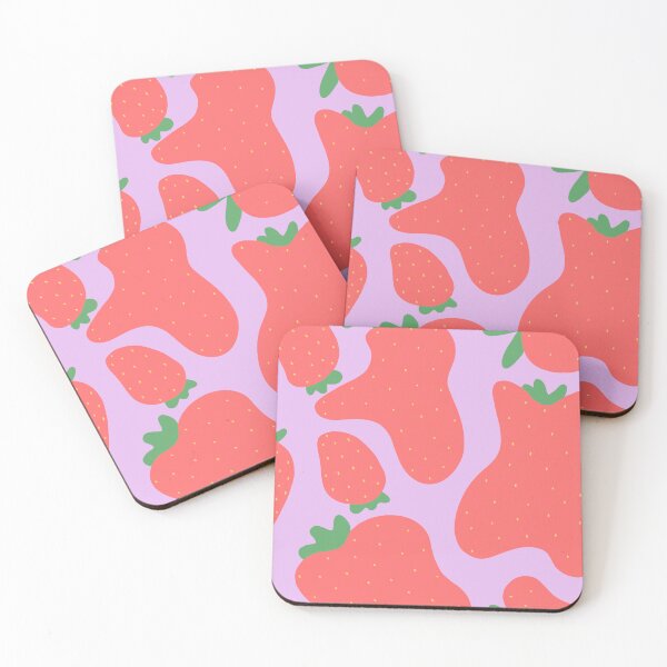 Item preview, Strawberry Cow Print designed and sold by Carmen Yochim.