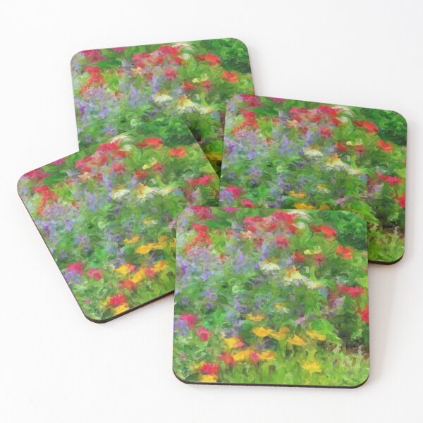 Item preview, Impressionistic Flower Bushes designed and sold by LisaMPierce1990.