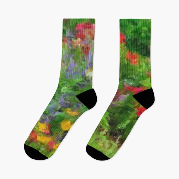Item preview, Impressionistic Flower Bushes designed and sold by LisaMPierce1990.