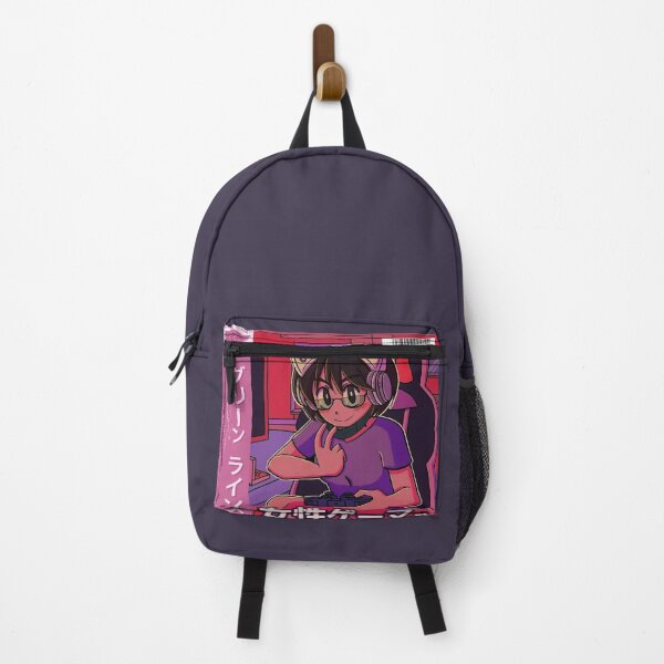 Item preview, vaporwave anime aesthetic gamer girl retro video games designed and sold by kinseinohime.