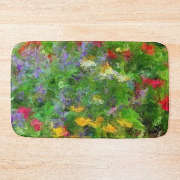 Item preview, Impressionistic Flower Bushes designed and sold by LisaMPierce1990.