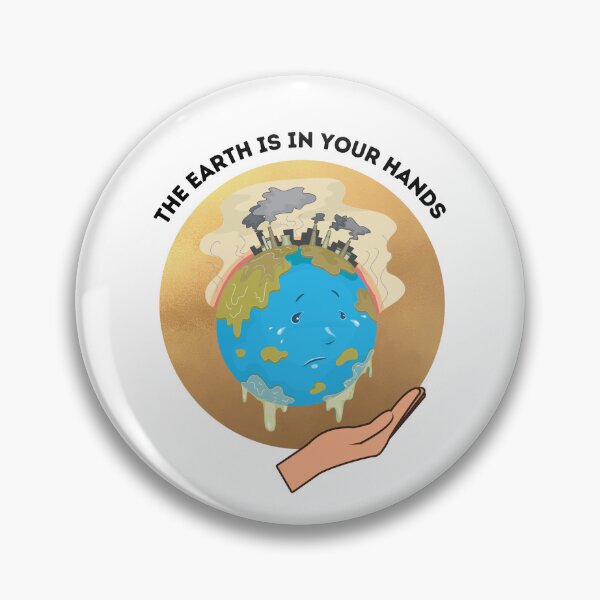 Item preview, The Earth Is In Your Hands designed and sold by phoebesstore.