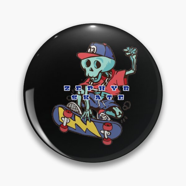 Item preview, Skull of Zephyr skate designed and sold by Airbersihlur.