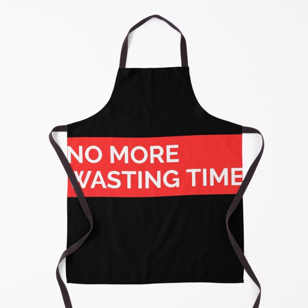 Item preview, NO MORE WASTING TIME ESSENTIAL T-SHIRT designed and sold by SuccessfulVibes.