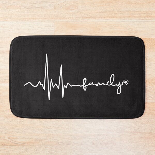 Item preview, Family Pulse Heartbeat Notes Clef Frequency Wave-Unisex T-Shirt White designed and sold by PixelGrafiks.