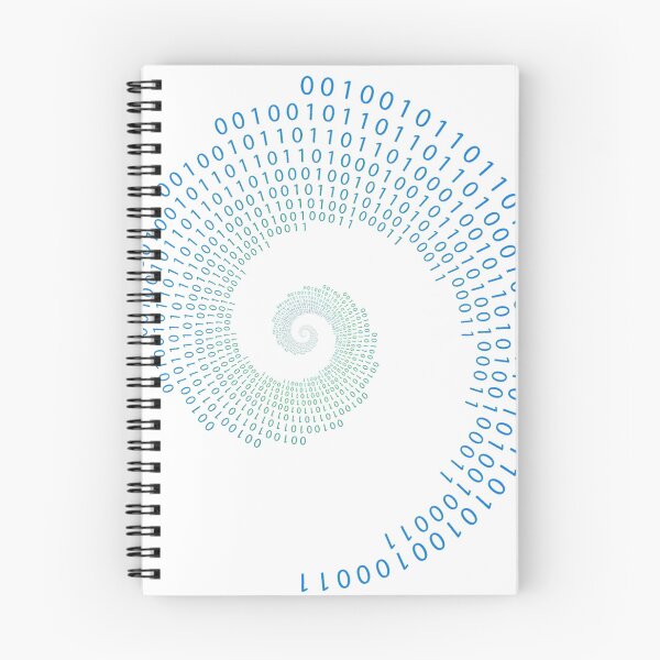 Aperçu de l'œuvre Spirale binaire créée et vendue par bbalint.
