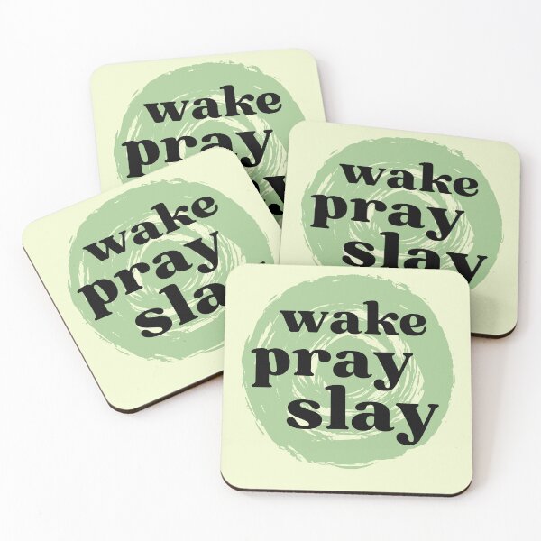 Item preview, Wake Pray Slay designed and sold by BronikowskiART.
