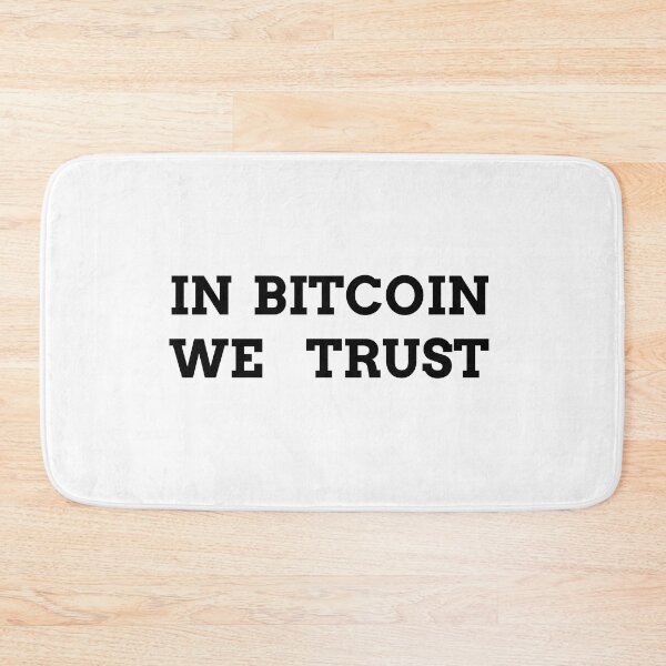 Item preview, In bitcoin we trust - black designed and sold by PICbyFemke.