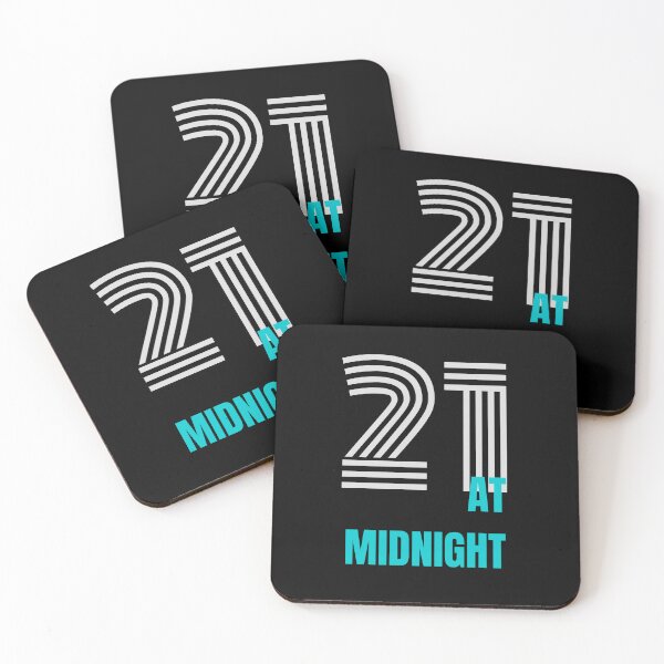Item preview, TURN 21 AT MIDNIGHT- Large Print designed and sold by LTM-tee.
