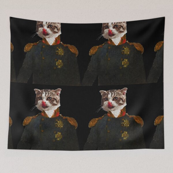 Item preview, Cute Cat Distinguish Royal Dog Pets on renaissance oil painting designed and sold by katarsisworks.