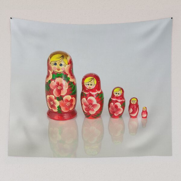 Item preview, Russian Matryoshka Dolls designed and sold by Zina Stromberg.