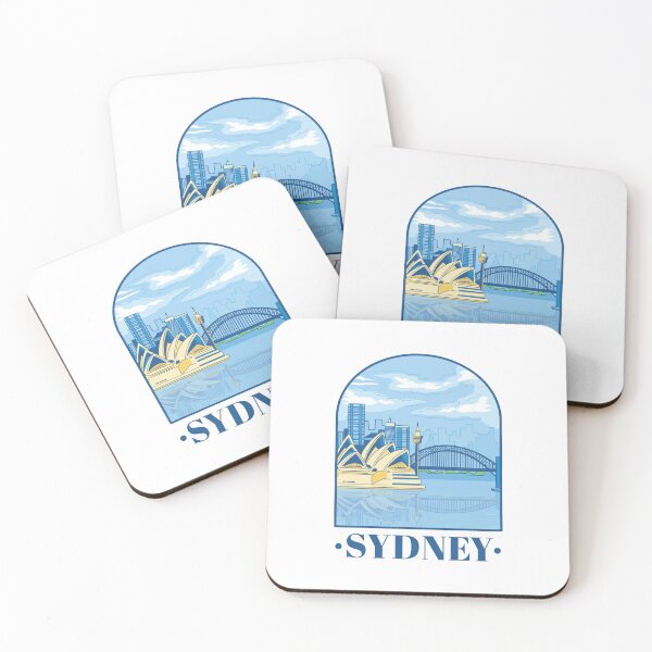 Item preview, Sydney, Australia - Opera House, Harbor Bridge, Skyline designed and sold by Shirtey.