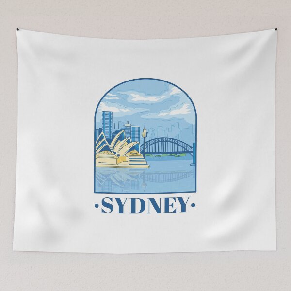 Item preview, Sydney, Australia - Opera House, Harbor Bridge, Skyline designed and sold by Shirtey.