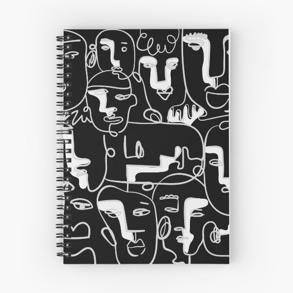 Item preview, Abstract Gray Face Line Drawing designed and sold by m313andrade.