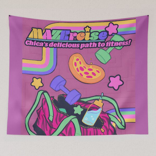 Item preview, Fnaf Mazercise  designed and sold by -Momen-.