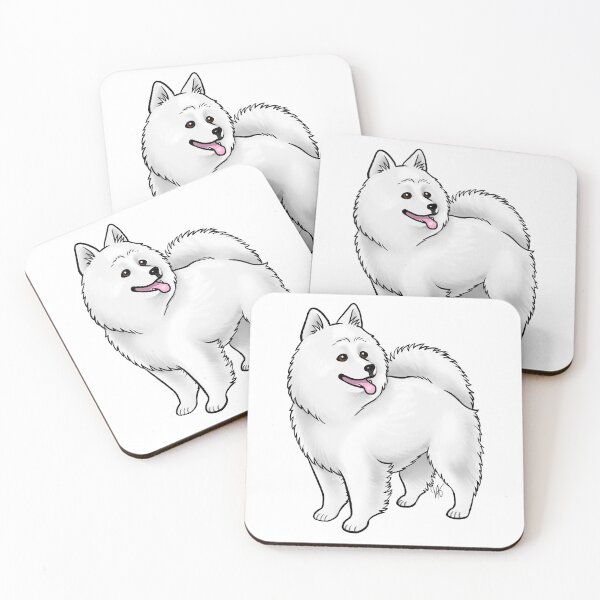 Item preview, Dog - American Eskimo Dog - White designed and sold by Jennifer Stolzer.