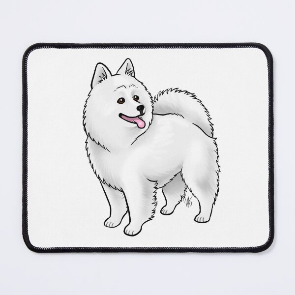 Item preview, Dog - American Eskimo Dog - White designed and sold by Jennifer Stolzer.
