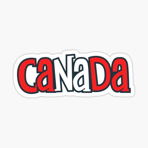 Canada Sticker For Sale By Worldculture Redbubble