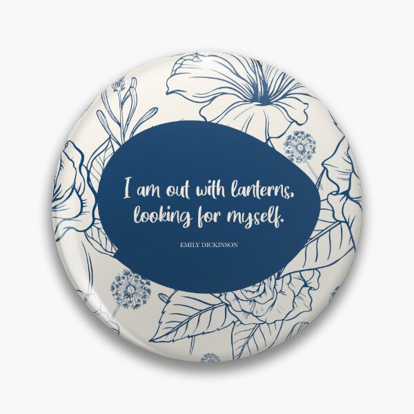 Item preview, I am out with lanterns, looking for myself. ― Emily Dickinson designed and sold by StudioCitrine.