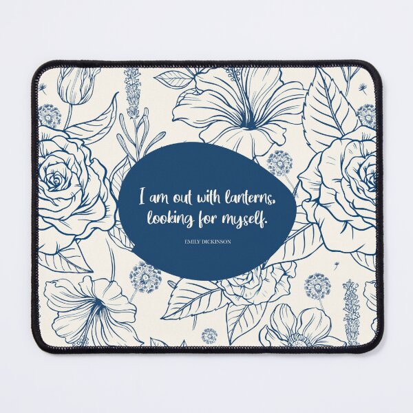 Item preview, I am out with lanterns, looking for myself. ― Emily Dickinson designed and sold by StudioCitrine.